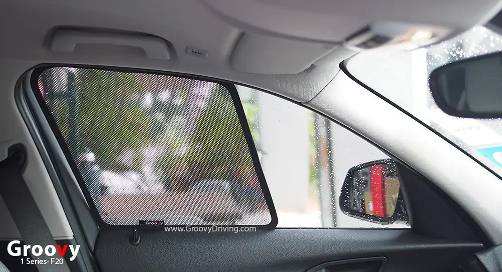 ม่านบังแดดบานประตูข้าง BMW 1 Series F20 ตรงรุ่น