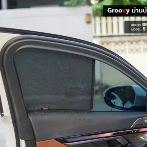 ม่านบังแดดบานประตูข้าง BMW 5 series G60 ตรงรุ่น