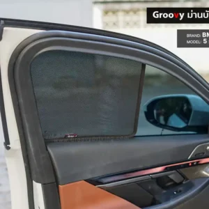 ม่านบังแดดบานประตูข้าง BMW 5 series G60 ตรงรุ่น