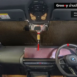 ม่านบังแดดบานกระจกหน้า BMW X3 G45 ตรงรุ่น