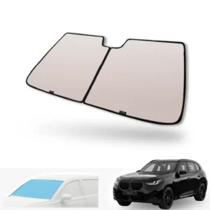 ม่านบังแดดบานกระจกหน้า BMW X3 G45 ตรงรุ่น