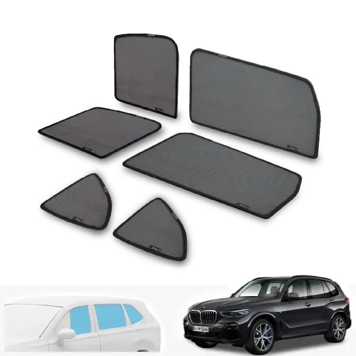 ม่านบังแดดบานประตูข้าง BMW X5 G05 ตรงรุ่น
