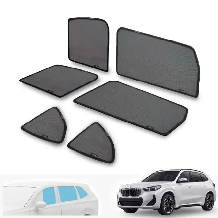ม่านบังแดดบานประตูข้าง BMW iX1L U12 ตรงรุ่น