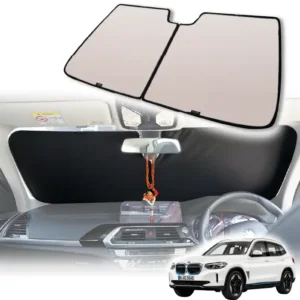 ม่านบังแดดบานกระจกหน้า BMW iX3 G08 ตรงรุ่น