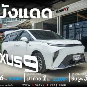 ม่านบังแดดรถยนต์ ม่านบังแดดสำหรับจอดรถ MG Maxus9