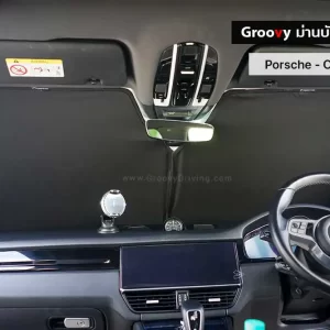 ม่านบังแดดรถยนต์ ม่านบังแดดสำหรับจอดรถ Porsche Cayenne Gen3 E3 9YA