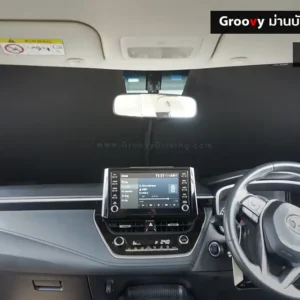ม่านบังแดดรถยนต์ ม่านบังแดดสำหรับจอดรถ Toyota Altis Gen12 E210