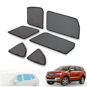 ม่านบังแดดบานประตูข้าง Ford Everest Gen2 U375 ตรงรุ่น