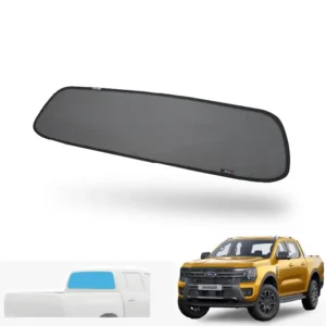ม่านบังแดดบานกระจกหลัง (ฝาท้าย) Ford Ranger Next GEn ตรงรุ่น