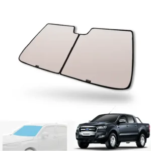 ม่านบังแดดบานกระจกหน้า Ford Ranger T6 ตรงรุ่น