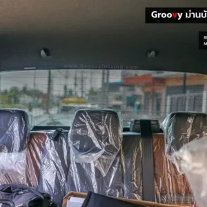 ม่านบังแดดบานกระจกหลัง (ฝาท้าย) Ford Ranger T6 ตรงรุ่น