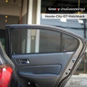 ม่านบังแดดรถยนต์เข้ารูป Honda City Gen7 Hatchback ตรงรุ่น