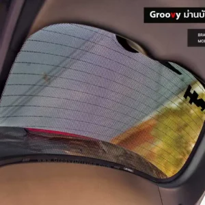 ม่านบังแดดบานกระจกหลัง (ฝาท้าย) Honda HRV Gen1 1.8L ตรงรุ่น คุณภาพสูง