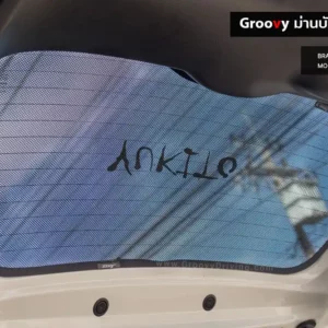 ม่านบังแดดบานกระจกหลัง (ฝาท้าย) Honda Jazz GK ตรงรุ่น คุณภาพสูง