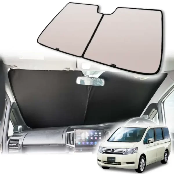 ม่านบังแดดรถยนต์ ม่านบังแดดสำหรับจอดรถ Honda Step Wagon RK