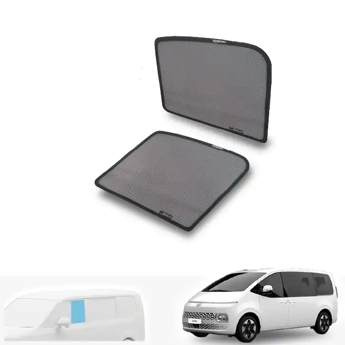 ม่านบังแดดบานประตูข้าง Hyundai Staria ตรงรุ่น