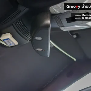 ม่านบังแดดบานกระจกหน้า Mercedes Benz C-class Coupe C204 ตรงรุ่น