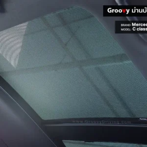 ม่านบังแดดบานกระจกซันรูฟ Mercedes Benz C-class Coupe C204 ตรงรุ่น