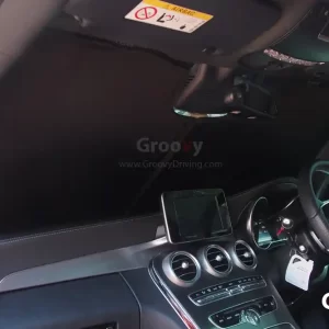 ม่านบังแดดรถยนต์ ม่านบังแดดสำหรับจอดรถ Mercedes Benz C class W205 Coupe