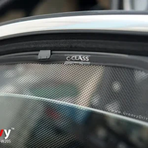 ม่านบังแดดบานประตูข้าง Mercedes Benz C-class W205 ตรงรุ่น