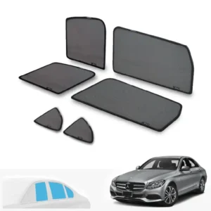 ม่านบังแดดบานประตูข้าง Mercedes Benz C-class W205 ตรงรุ่น