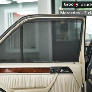 ม่านบังแดดรถยนต์เข้ารูป Mercedes Benz E-class W124 ตรงรุ่น