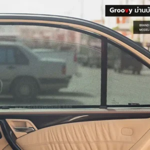 ม่านบังแดดบานประตูข้าง Mercedes Benz E-class W210 ตรงรุ่น