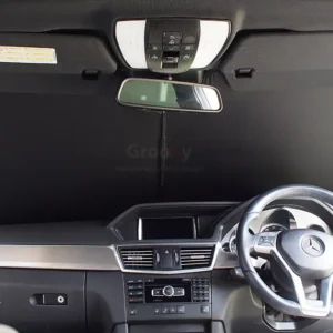 ม่านบังแดดบานกระจกหน้า Mercedes Benz E-class W212 ตรงรุ่น