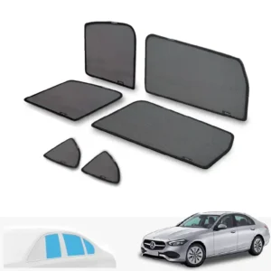 ม่านบังแดดบานประตูข้าง Mercedes Benz C-class W206 ตรงรุ่น