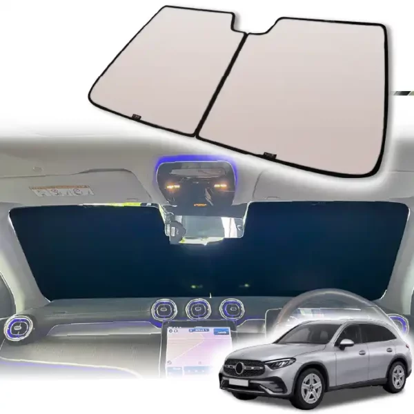 ม่านบังแดดรถยนต์ตรงรุ่นที่ดีที่สุดสำหรับ - Mercedes-GLC-X254 | Groovy®