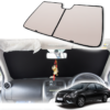 ม่านบังแดดรถยนต์ ม่านบังแดดสำหรับจอดรถ Nissan Almera Gen3 N17