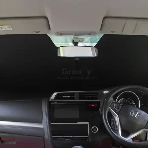 ม่านบังแดดกระจกหน้ารถ Honda Jazz GK