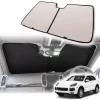 ม่านบังแดดกระจกหน้ารถ Porsche-Cayenne-Gen2