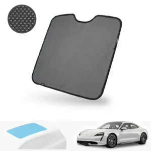 ม่านบังแดดบานกระจกซันรูฟ Porsche Taycan ตรงรุ่น
