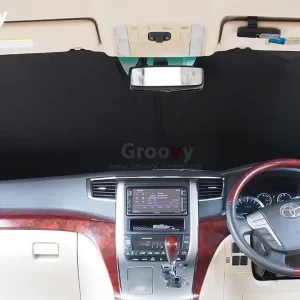 ม่านบังแดดรถยนต์ ม่านบังแดดสำหรับจอดรถ Toyota Alphard,Vellfire AH20