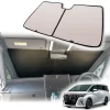ม่านบังแดดกระจกหน้ารถ Toyota-Alphard Vellfire AH40