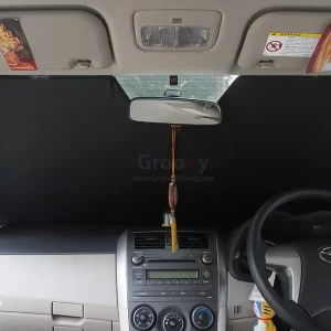 ม่านบังแดดรถยนต์ ม่านบังแดดสำหรับจอดรถ Toyota Altis Gen10 หน้าแบน