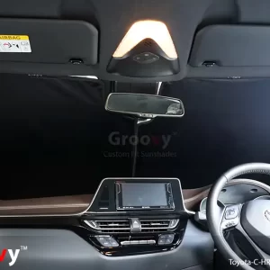 ม่านบังแดดรถยนต์ ม่านบังแดดสำหรับจอดรถ Toyota C-HR