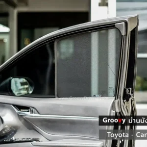 ม่านบังแดดบานประตูข้าง Toyota Camry XV70 ตรงรุ่น