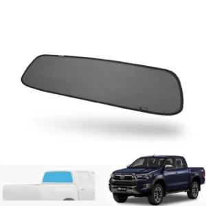 ม่านบังแดดบานกระจกหลัง (ฝาท้าย) Toyota Hilux Revo ตรงรุ่น