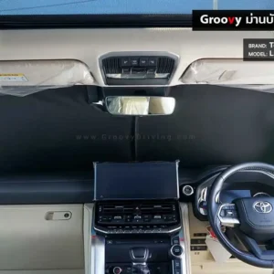 ม่านบังแดดบานกระจกหน้า Toyota Land Cruiser 300 ตรงรุ่น