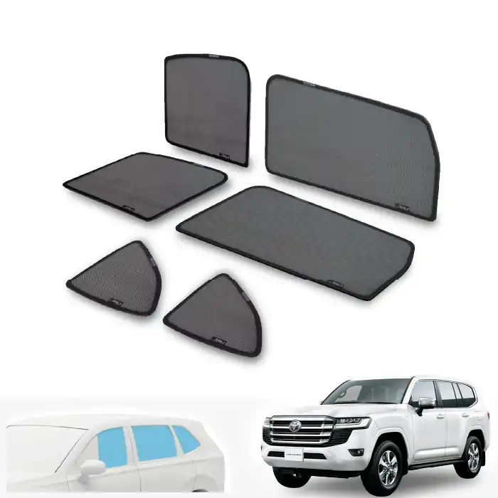 ม่านบังแดดบานประตูข้าง Toyota Land Cruiser 300 ตรงรุ่น