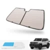 ม่านบังแดดบานกระจกหน้า Toyota Land Cruiser FJ ตรงรุ่น