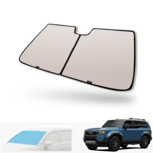 ม่านบังแดดบานกระจกหน้า Toyota Land Cruiser J250 ตรงรุ่น