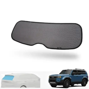 ม่านบังแดดบานกระจกหลัง (ฝาท้าย) Toyota Land Cruiser J250 ตรงรุ่น