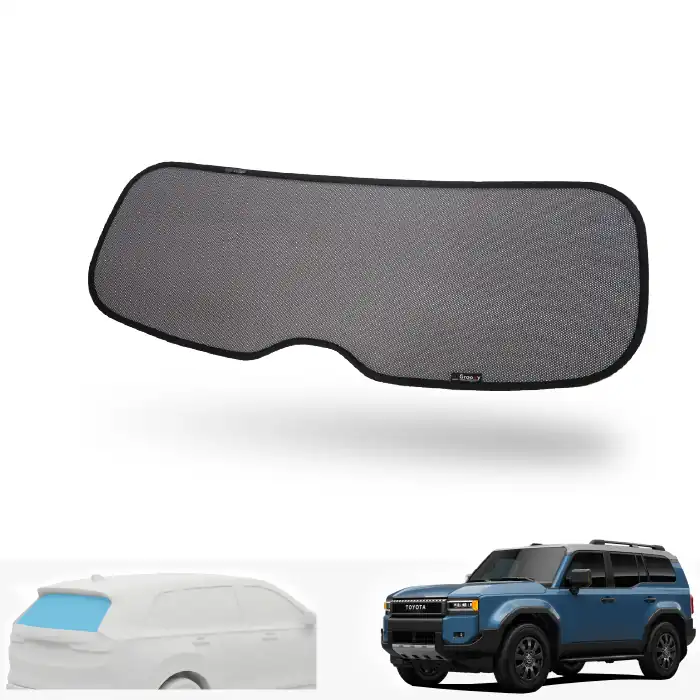 ม่านบังแดดบานกระจกหลัง (ฝาท้าย) Toyota Land Cruiser J250 ตรงรุ่น