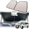 ม่านบังแดดรถยนต์ ม่านบังแดดสำหรับจอดรถ Toyota Noah,Voxy 80
