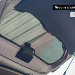 ม่านบังแดดบานกระจกหลัง (ฝาท้าย) Toyota Veloz ตรงรุ่น