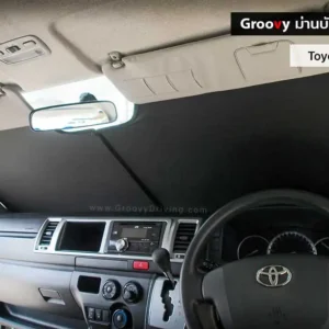 ม่านบังแดดบานกระจกหน้า Toyota Ventury H200 ตรงรุ่น