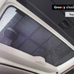 ม่านบังแดดบานกระจกหลัง (ฝาท้าย) Toyota Ventury H200 ตรงรุ่น